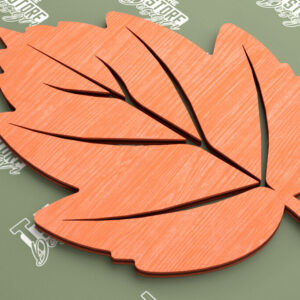 Intra απο ξύλο plywood 3mm-4mm πάχος - Φθινοπωρινό φύλλο | Φθινοπωρινά Σύμβολα | Φθινοπωρινή σεζόν Δίασταση 30x20 cm INTRAFABR-103451893