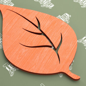 Intra απο ξύλο plywood 3mm-4mm πάχος - Φθινοπωρινό φύλλο | Φθινοπωρινά Σύμβολα | Φθινοπωρινή σεζόν Δίασταση 30x20 cm INTRAFABR-103451875 - Image 1