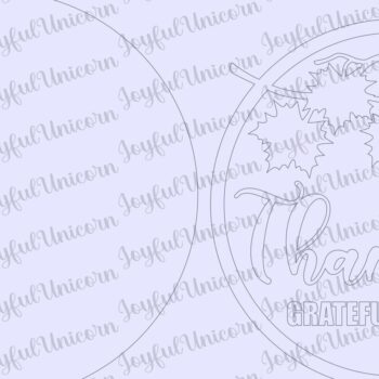 Intra απο ξύλο plywood 3mm-4mm πάχος - Φθινοπωρινό Σήμα καλωσορίσματος Δίασταση 20x20 cm INTRAFABR-71704969 - Image 2