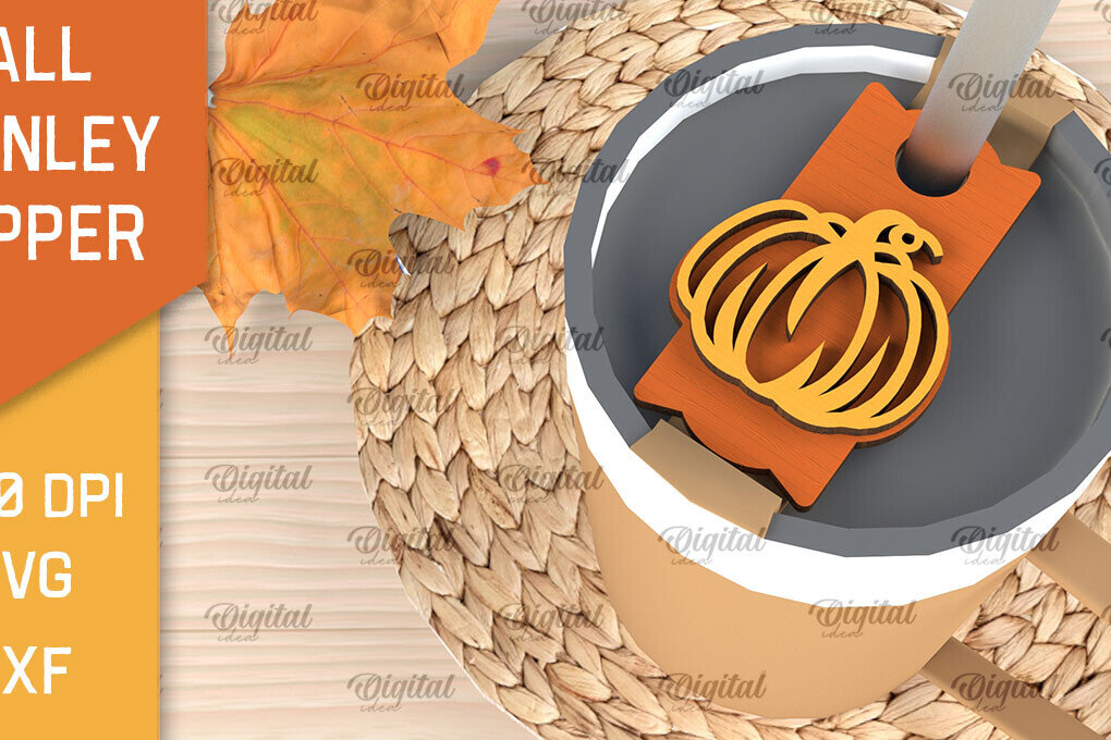 Intra απο ξύλο plywood 3mm-4mm πάχος - Fall Stanley Topper Laser Cut Design Δίασταση 30x20 cm INTRAFABR-103942663