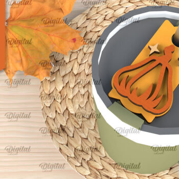 Intra απο ξύλο plywood 3mm-4mm πάχος - Fall Stanley Topper Laser Cut Design Δίασταση 30x20 cm INTRAFABR-103942566 - Image 1