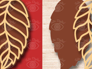 Intra απο ξύλο plywood 3mm-4mm πάχος - Σχεδιασμός φθινοπωρινού σκουλαρίκια για την ημέρα των ευχαριστιών Δίασταση 3x3 cm INTRAFABR-104184548 - Image 3