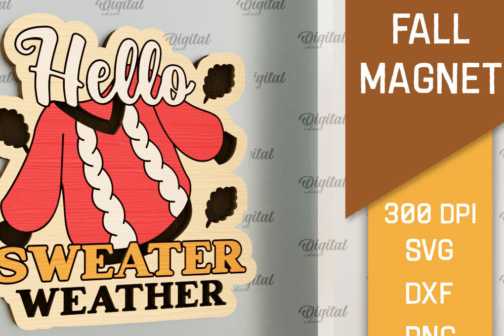 Intra απο ξύλο plywood 3mm-4mm πάχος - Φθινοπωρινή κοπή με μαγνήτη με λέιζερ. Φθινοπωρινό  Δίασταση 30x20 cm INTRAFABR-102889716