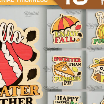 Intra απο ξύλο plywood 3mm-4mm πάχος - Πακέτο κοπής με λέιζερ με ξύλινους μαγνήτες Δίασταση 30x20 cm INTRAFABR-102891030 - Image 1