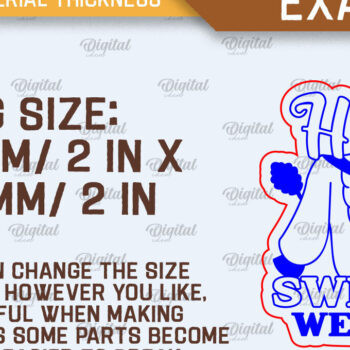 Intra απο ξύλο plywood 3mm-4mm πάχος - Πακέτο κοπής με λέιζερ με ξύλινους μαγνήτες Δίασταση 30x20 cm INTRAFABR-102891030 - Image 2