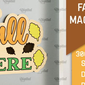 Intra απο ξύλο plywood 3mm-4mm πάχος - Πακέτο κοπής με λέιζερ με ξύλινους μαγνήτες Δίασταση 30x20 cm INTRAFABR-102891030 - Image 11