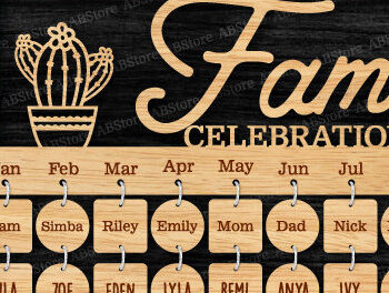 Intra απο ξύλο plywood 3mm-4mm πάχος -  σανίδα οικογενειακών γιορτών Δίασταση 20x20 cm INTRAFABR-100825714 - Image 2