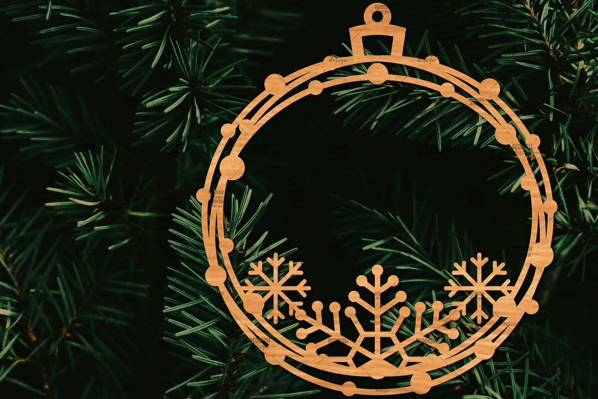 Intra απο ξύλο plywood 3mm-4mm πάχος - Οικογενειακή Χριστουγεννιάτικη Διακόσμηση Laser Cut  Δίασταση 20x20 cm INTRAFABR-107178901