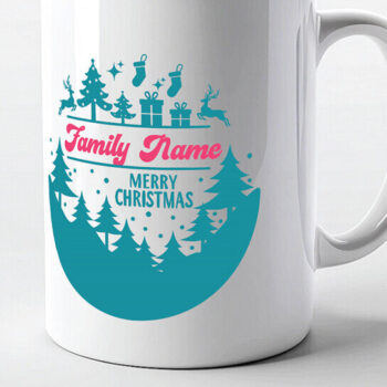 Intra απο ξύλο plywood 3mm-4mm πάχος - Οικογενειακό Χριστουγεννιάτικο Όνομα , Χριστούγεννα Δίασταση 20x20 cm INTRAFABR-109617033 - Image 6