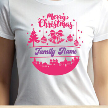 Intra απο ξύλο plywood 3mm-4mm πάχος - Οικογενειακό Χριστουγεννιάτικο Όνομα , Χριστούγεννα Δίασταση 20x20 cm INTRAFABR-109617033 - Image 8