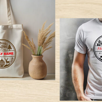 Intra απο ξύλο plywood 3mm-4mm πάχος - Οικογενειακό Χριστουγεννιάτικο Όνομα , Χριστούγεννα Δίασταση 20x20 cm INTRAFABR-108439433 - Image 7