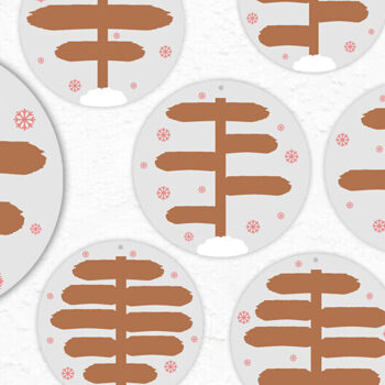 Intra απο ξύλο plywood 3mm-4mm πάχος - Οικογενειακό Χριστουγεννιάτικο Στολίδι Png, Βόρειος Πόλος Δίασταση 20x25 cm INTRAFABR-109876282 - Image 1