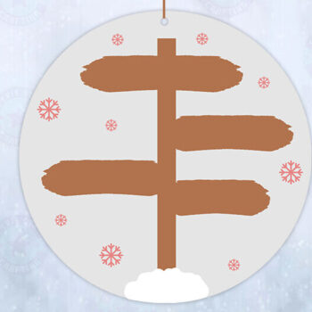 Intra απο ξύλο plywood 3mm-4mm πάχος - Οικογενειακό Χριστουγεννιάτικο Στολίδι Png, Βόρειος Πόλος Δίασταση 20x25 cm INTRAFABR-109876282 - Image 2