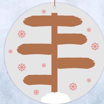Intra απο ξύλο plywood 3mm-4mm πάχος - Οικογενειακό Χριστουγεννιάτικο Στολίδι Png, Βόρειος Πόλος Δίασταση 20x25 cm INTRAFABR-109876282 - Image 6