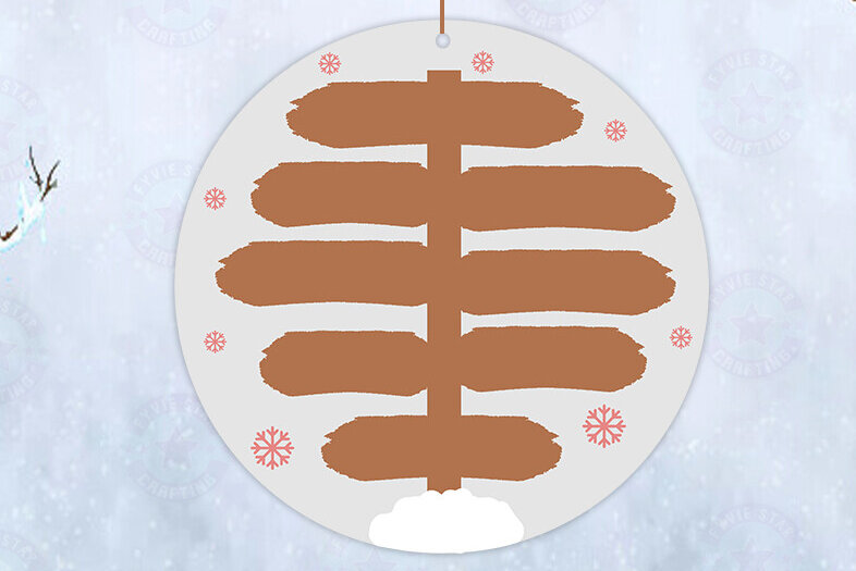 Intra απο ξύλο plywood 3mm-4mm πάχος - Οικογενειακό Χριστουγεννιάτικο Στολίδι Png  Δίασταση 20x25 cm INTRAFABR-109874761