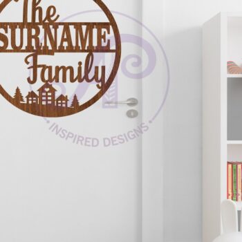 Intra απο ξύλο plywood 3mm-4mm πάχος - Οικογενειακά σπίτια Suname Sin  Laser Cut Δίασταση 30x20 cm INTRAFABR-113008367 - Image 4