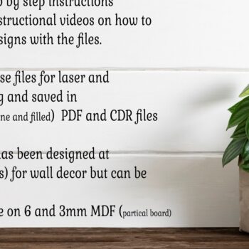 Intra απο ξύλο plywood 3mm-4mm πάχος - Οικογενειακά σπίτια Suname Sin  Laser Cut Δίασταση 30x20 cm INTRAFABR-113008367 - Image 6