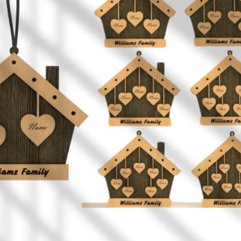 Intra απο ξύλο plywood 3mm-4mm πάχος - Επώνυμο  Sign 232 Δίασταση 4x4 cm INTRAFABR-118582342 - Image 1