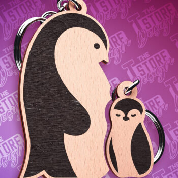 Intra απο ξύλο plywood 3mm-4mm πάχος - Μπρελόκ Family Puzzle | Αρχεία CNC Δίασταση 4x4 cm INTRAFABR-87306435 - Image 6