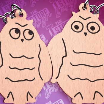 Intra απο ξύλο plywood 3mm-4mm πάχος - Μπρελόκ Family Puzzle | Αρχεία CNC Δίασταση 4x4 cm INTRAFABR-87306435 - Image 10