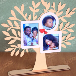 Intra απο ξύλο plywood 3mm-4mm πάχος - Κορνίζα Οικογενειακό Δέντρο | Διακόσμηση σπιτιού|CNC Δίασταση 20x25 cm INTRAFABR-113999340