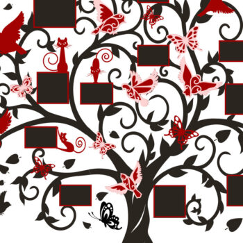 Intra απο ξύλο plywood 3mm-4mm πάχος - Κορνίζες οικογενειακού δέντρου Δίασταση 71x62 cm INTRAFABR-27896774 - Image 8