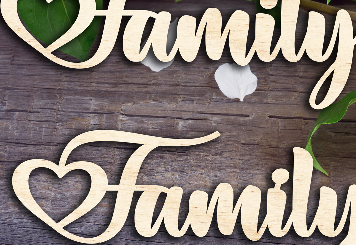 Intra απο ξύλο plywood 3mm-4mm πάχος - Οικογενειακή Λέξη Δίασταση 20x20 cm INTRAFABR-30292136