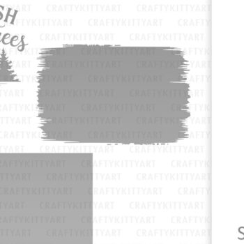 Intra απο ξύλο plywood 3mm-4mm πάχος - Φάρμα Φρέσκα Χριστουγεννιάτικα Δέντρα  Επιτοίχιο σημάδι Δίασταση 30x20 cm INTRAFABR-111007920 - Image 3