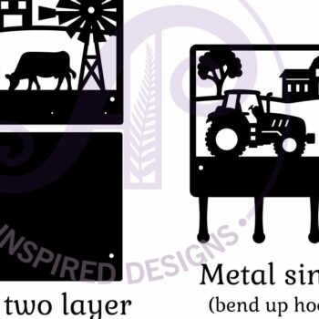 Intra απο ξύλο plywood 3mm-4mm πάχος - Σχέδια θήκης κλειδιού Farm Tractor Αποκομμένα Δίασταση 30x20 cm INTRAFABR-116238642 - Image 3