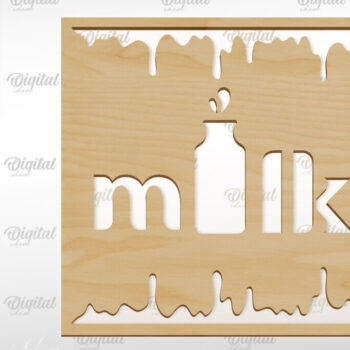 Intra απο ξύλο plywood 3mm-4mm πάχος - Σουβέρ αγροικίας   Δίασταση 30x20 cm INTRAFABR-93307629 - Image 1