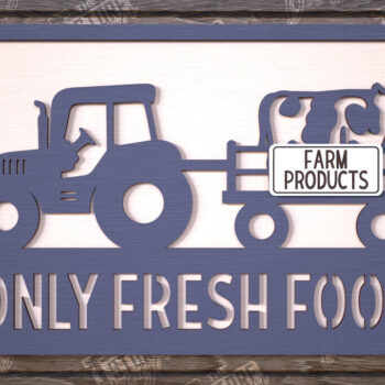 Intra απο ξύλο plywood 3mm-4mm πάχος - Διακόσμηση αγροικίας | Πινακίδα αγροικίας Δίασταση 30x20 cm INTRAFABR-102525327 - Image 1