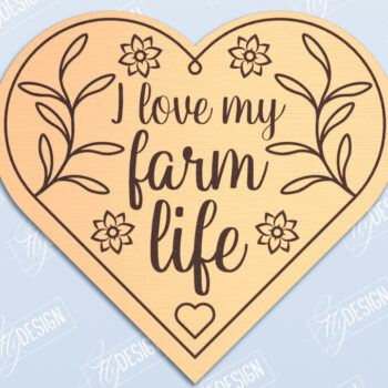 Intra απο ξύλο plywood 3mm-4mm πάχος - Πακέτο κοπής λέιζερ διακόσμησης αγροικίας | CNC Δίασταση 30x20 cm INTRAFABR-102960229 - Image 8