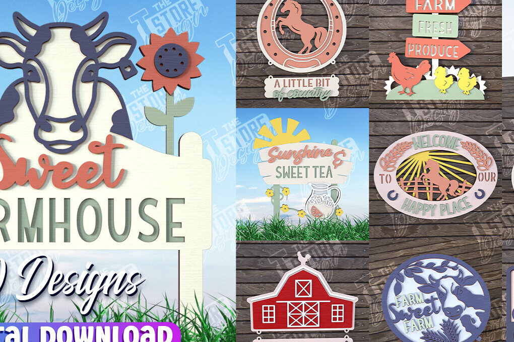 Intra απο ξύλο plywood 3mm-4mm πάχος - Πακέτο κοπής λέιζερ διακόσμησης αγροικίας | CNC Δίασταση 30x20 cm INTRAFABR-102526911