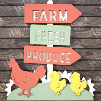 Intra απο ξύλο plywood 3mm-4mm πάχος - Πακέτο κοπής λέιζερ διακόσμησης αγροικίας | CNC Δίασταση 30x20 cm INTRAFABR-102526911 - Image 10