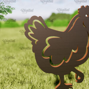 Intra απο ξύλο plywood 3mm-4mm πάχος - Διακόσμηση αγροικίας . Λέιζερ πασσάλων κήπου Δίασταση 30x20 cm INTRAFABR-95295318