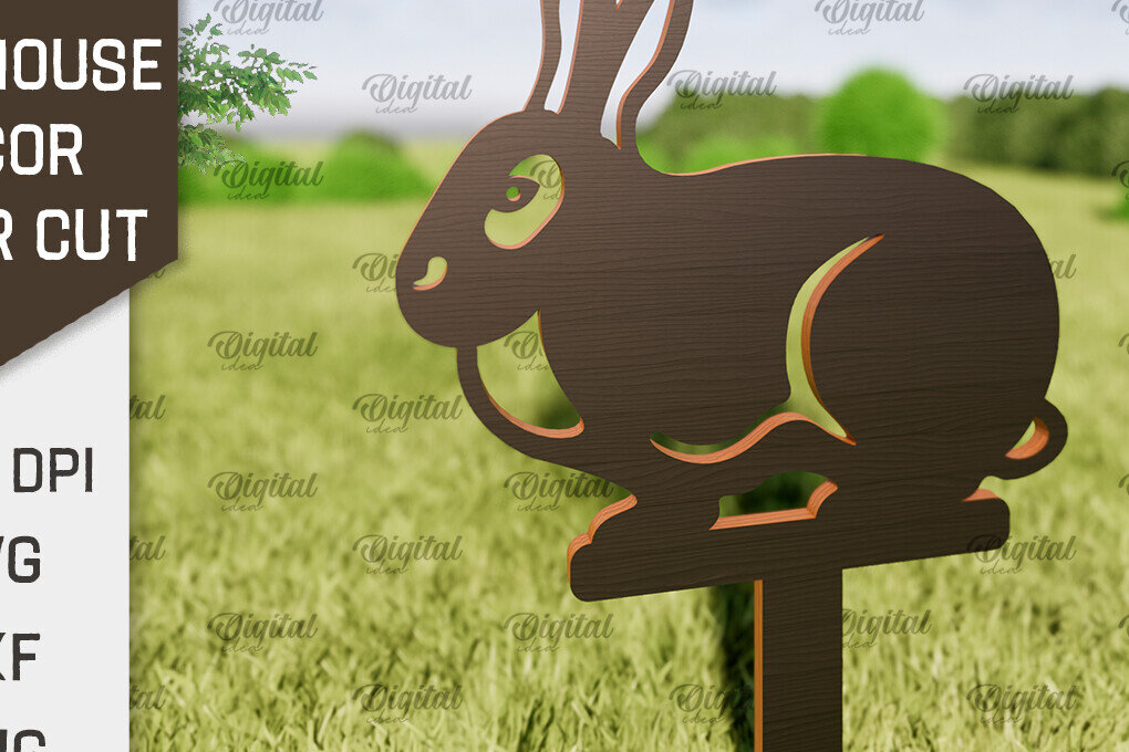 Intra απο ξύλο plywood 3mm-4mm πάχος - Διακόσμηση αγροικίας . Λέιζερ πασσάλων κήπου Δίασταση 30x20 cm INTRAFABR-95295221