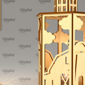 Intra απο ξύλο plywood 3mm-4mm πάχος - φαναριού αγροικίας. Σχεδιασμός Φάρμας Δίασταση 30x20 cm INTRAFABR-99559953 - Image 7