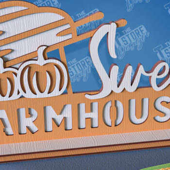 Intra απο ξύλο plywood 3mm-4mm πάχος - Πακέτο διακόσμησης όρθιας αγροικίας | CNC Δίασταση 30x20 cm INTRAFABR-95655103 - Image 4