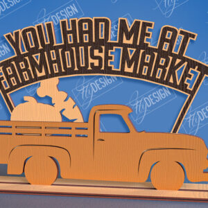 Intra απο ξύλο plywood 3mm-4mm πάχος - Σχέδιο κοπής με λέιζερ μόνιμης αγροικίας Δίασταση 30x20 cm INTRAFABR-96822032