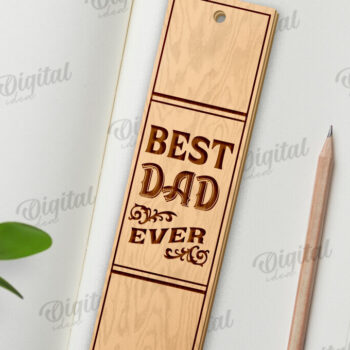 Intra απο ξύλο plywood 3mm-4mm πάχος - Απο σελιδοδείκτης για την Ημέρα του Πατέρα Δίασταση 5x20 cm INTRAFABR-121119313 - Image 1