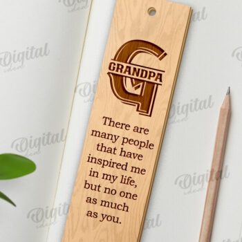 Intra απο ξύλο plywood 3mm-4mm πάχος - Πακέτο σελιδοδεικτών για την Ημέρα του Πατέρα Δίασταση 5x20 cm INTRAFABR-120970097 - Image 7