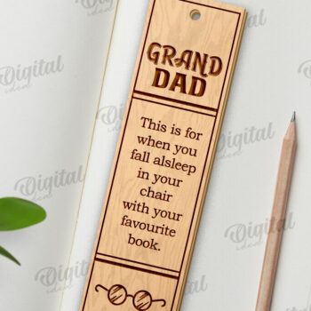 Intra απο ξύλο plywood 3mm-4mm πάχος - Πακέτο σελιδοδεικτών για την Ημέρα του Πατέρα Δίασταση 5x20 cm INTRAFABR-120970097 - Image 9