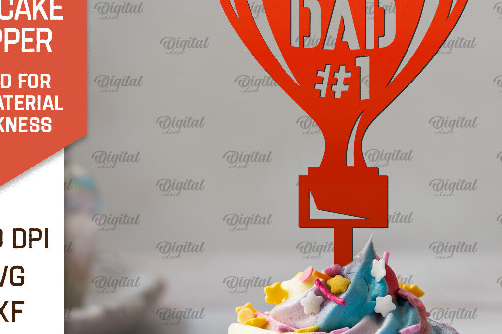 Intra απο ξύλο plywood 3mm-4mm πάχος - Τούρτα για την Ημέρα του Πατέρα  Δίασταση 30x20 cm INTRAFABR-96137289