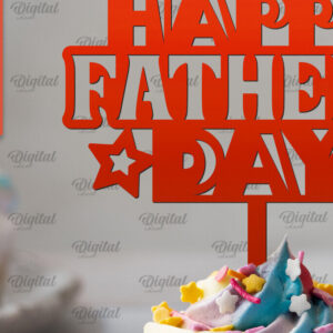 Intra απο ξύλο plywood 3mm-4mm πάχος - Τούρτα για την Ημέρα του Πατέρα  Δίασταση 30x20 cm INTRAFABR-96135186