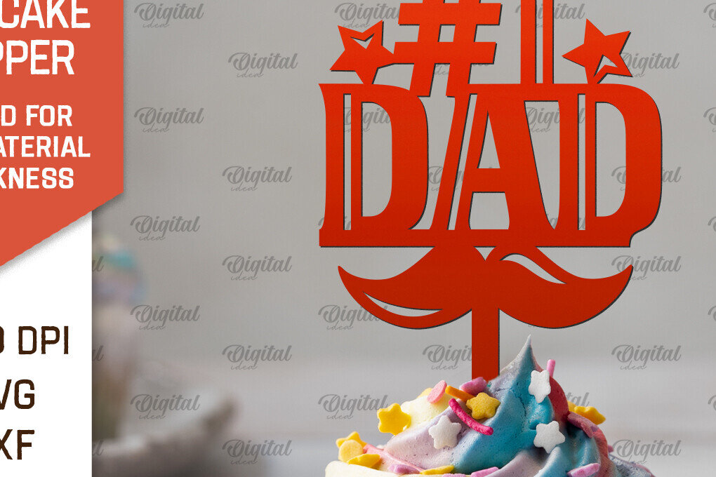 Intra απο ξύλο plywood 3mm-4mm πάχος - Τούρτα για την Ημέρα του Πατέρα  Δίασταση 30x20 cm INTRAFABR-96135247