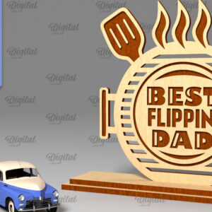 Intra απο ξύλο plywood 3mm-4mm πάχος - Διακόσμηση για την Ημέρα του Πατέρα Laser Cut  Δίασταση 30x20 cm INTRAFABR-96280140