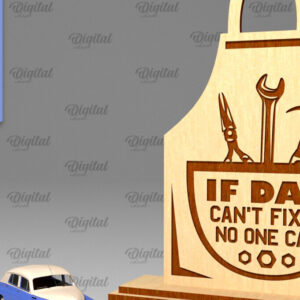 Intra απο ξύλο plywood 3mm-4mm πάχος - Διακόσμηση για την Ημέρα του Πατέρα Laser Cut  Δίασταση 30x20 cm INTRAFABR-96280221