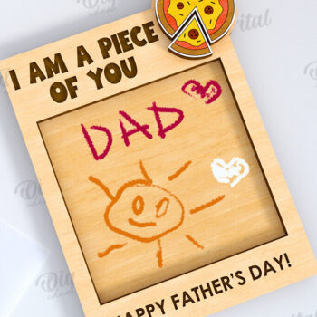 Intra απο ξύλο plywood 3mm-4mm πάχος - Λέιζερ δώρου σχεδίασης πλάκας ημέρας του πατέρα Δίασταση 30x20 cm INTRAFABR-119901522 - Image 1