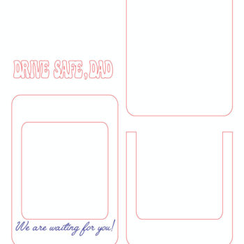 Intra απο ξύλο plywood 3mm-4mm πάχος -  περικοπής  για την Ημέρα του Πατέρα Δίασταση 20x25 cm INTRAFABR-98479890 - Image 4