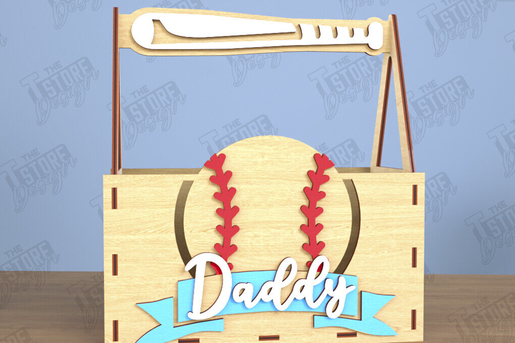 Intra απο ξύλο plywood 3mm-4mm πάχος - Κουτί δώρου για τη γιορτή του πατέρα | Ξύλινο κουτί δώρου Δίασταση 15x15 cm INTRAFABR-118746921